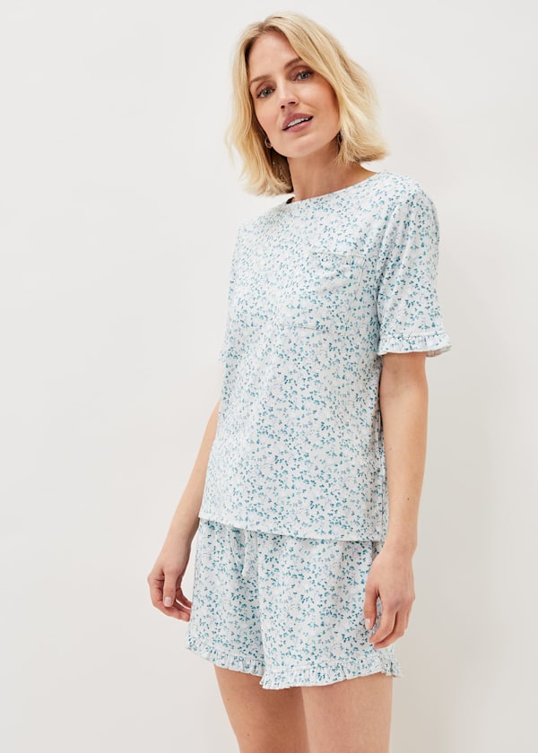 Iona Ditsy Print Pj Set