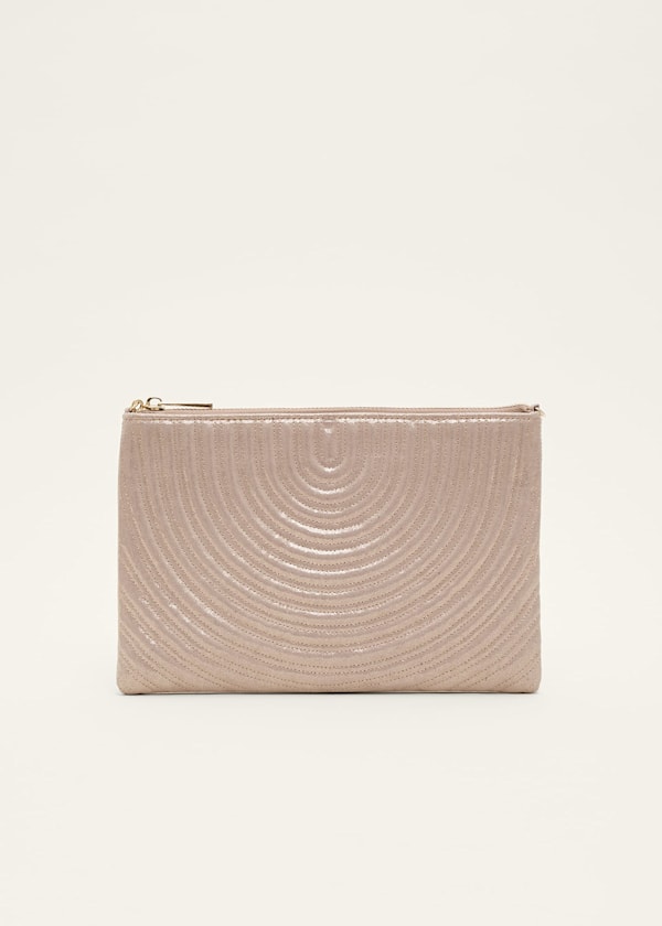 Rose Gold Clutch Bag