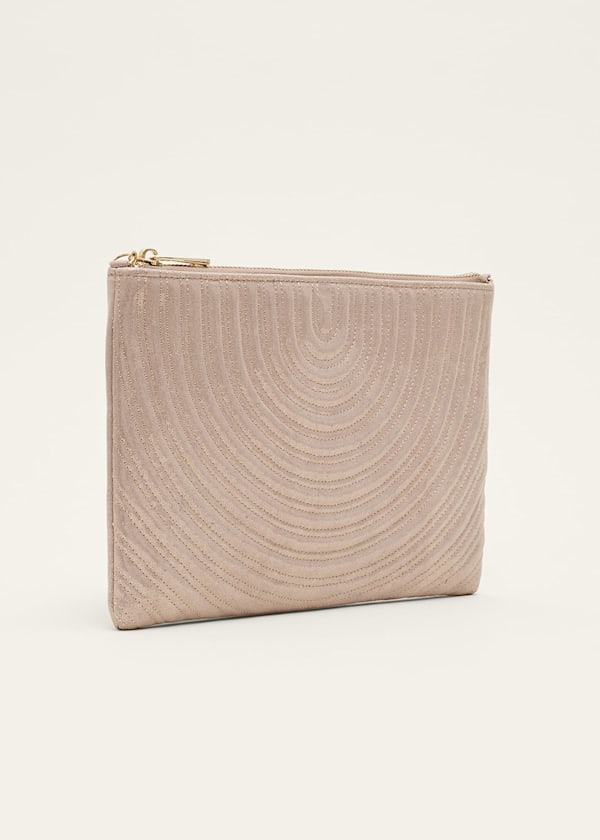Rose Gold Clutch Bag