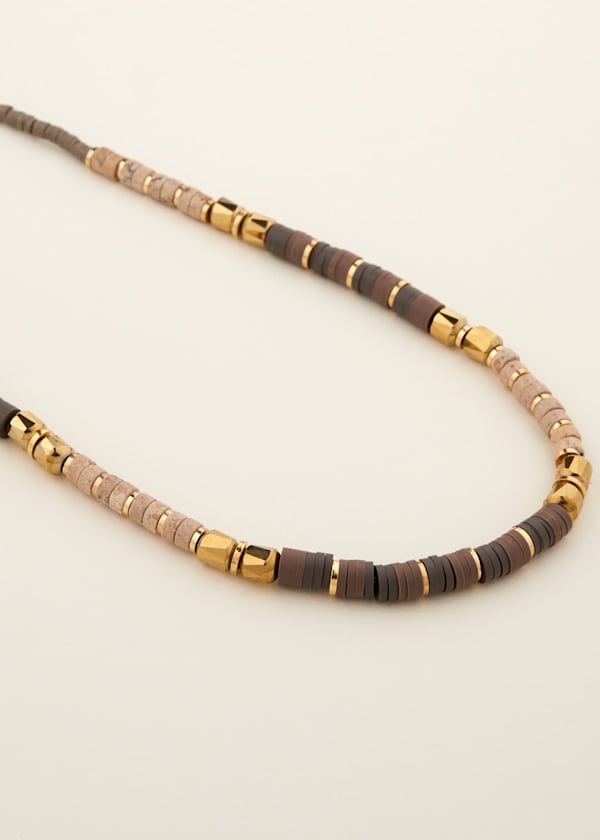 Beaded Short Necklace