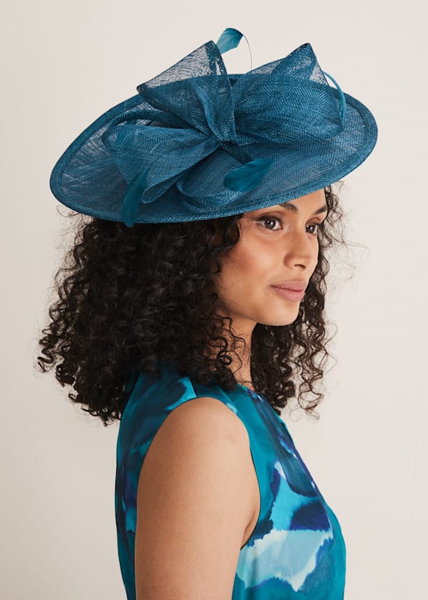 Bow Detail Disc Fascinator