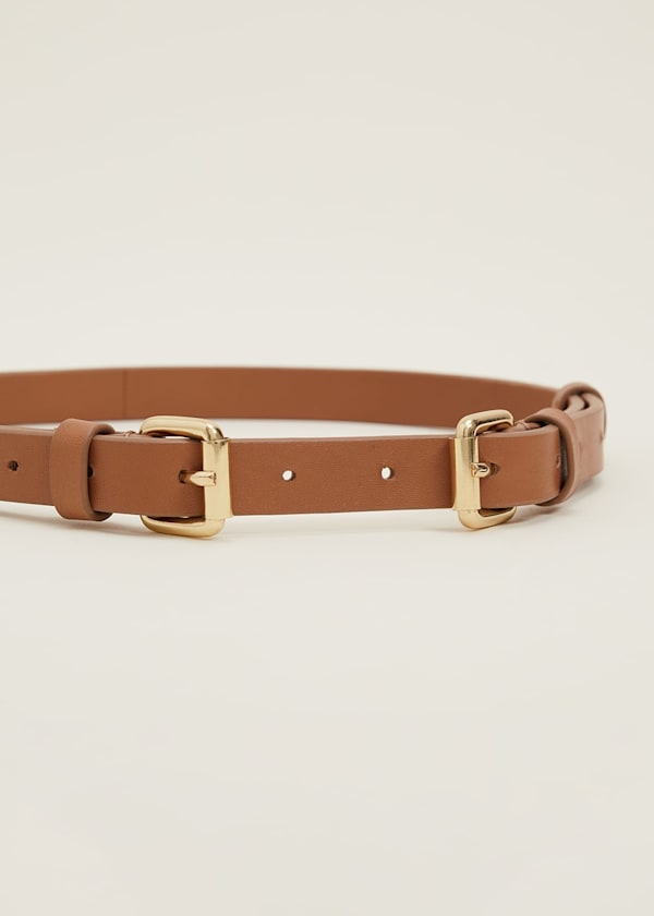 Double Buckle Waist Belt