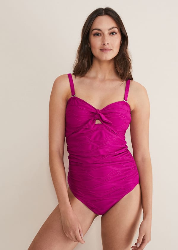 Claudia Textured Swimsuit