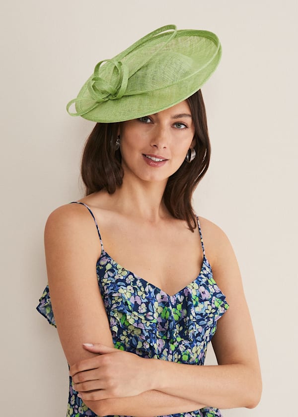 Light Green Fascinator