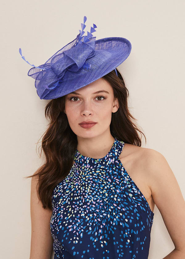 Blue Fascinator