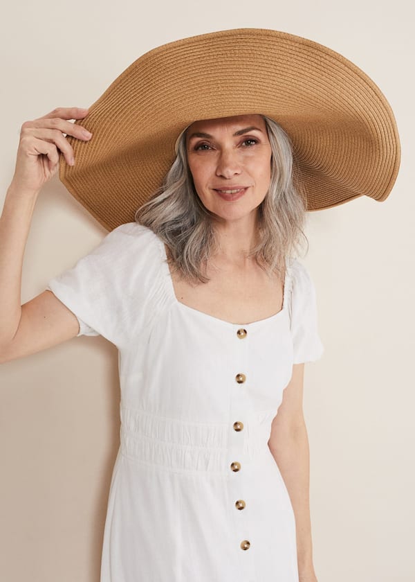 Oversized Straw Hat