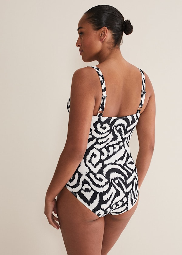 Ikat Abstract Swimsuit