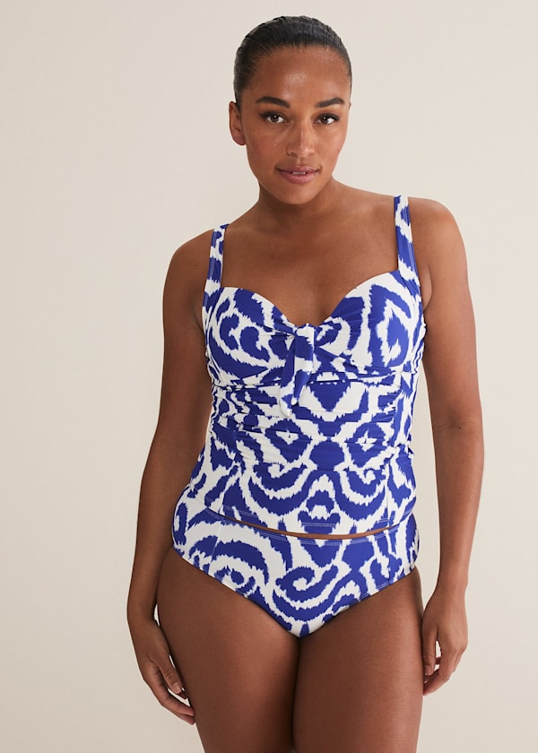 Ikat Tankini Brief