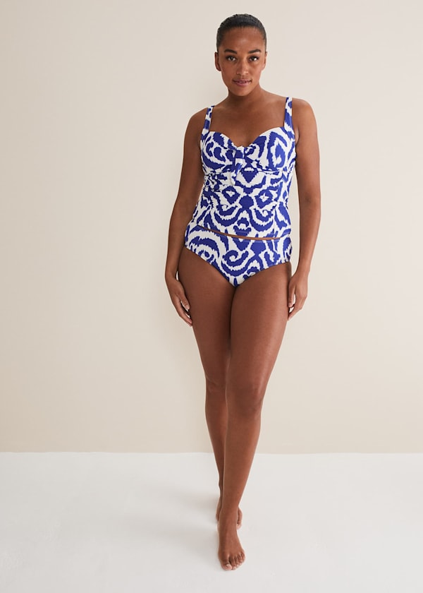 Ikat Tankini Brief