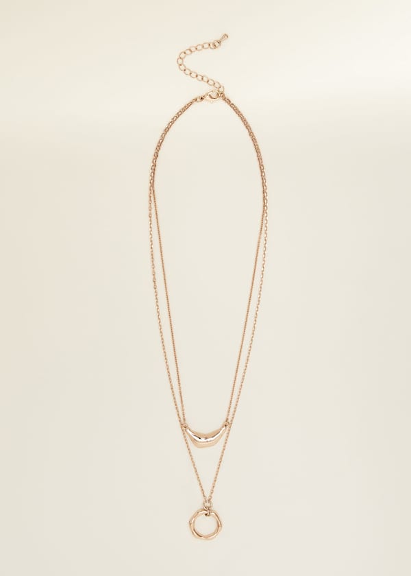 Chain Layer Short Necklace