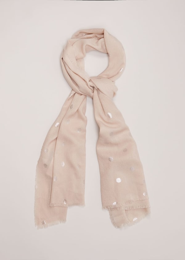 Foil Spot Scarf