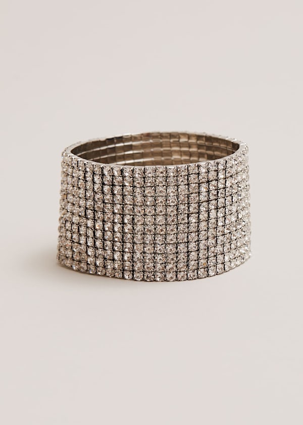 Wide Sparkle Bracelet