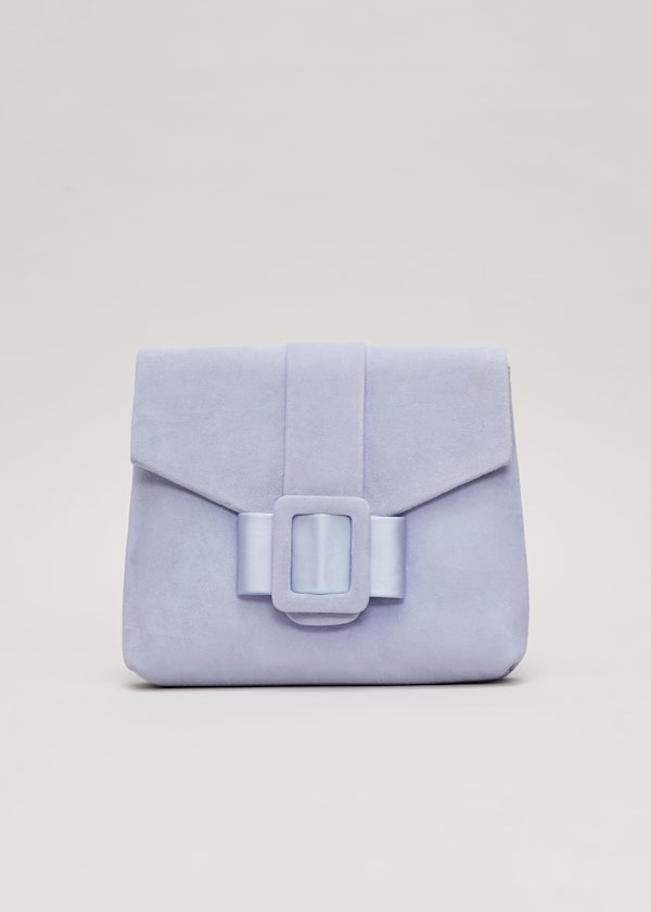 Buckle Front Clutch Bag