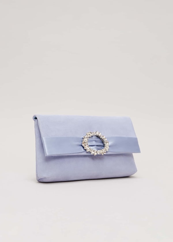 Embellished Slim Clutch Bag