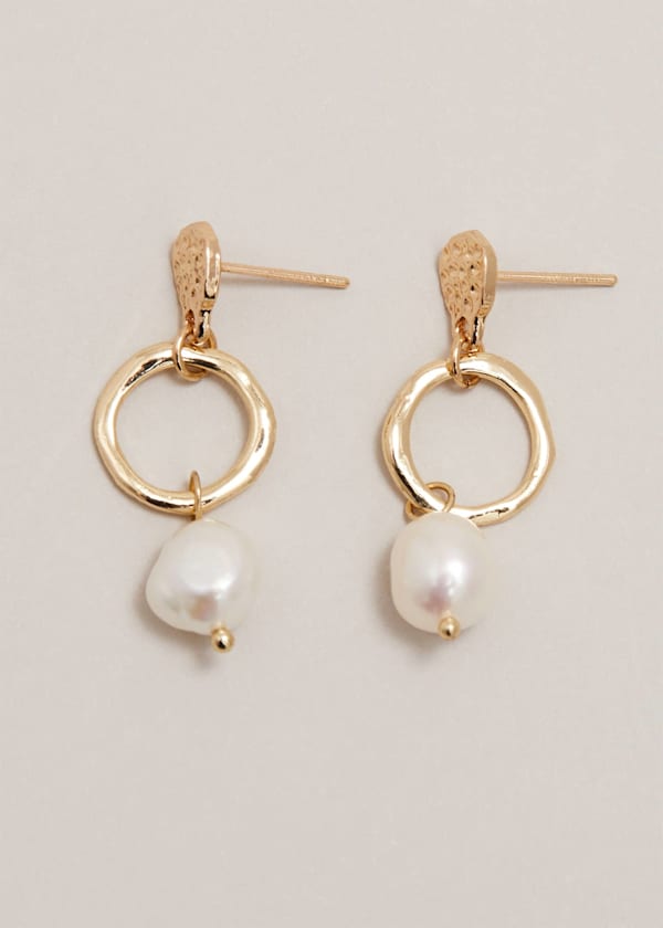 Mini Pearl Drop Earrings