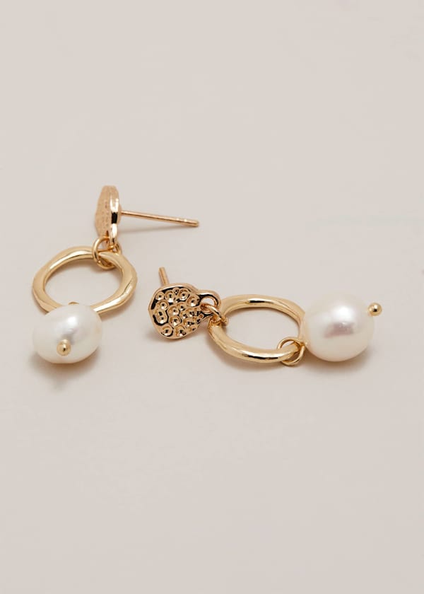 Mini Pearl Drop Earrings