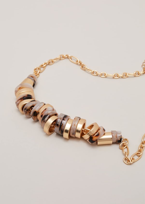 Circle Resin Necklace