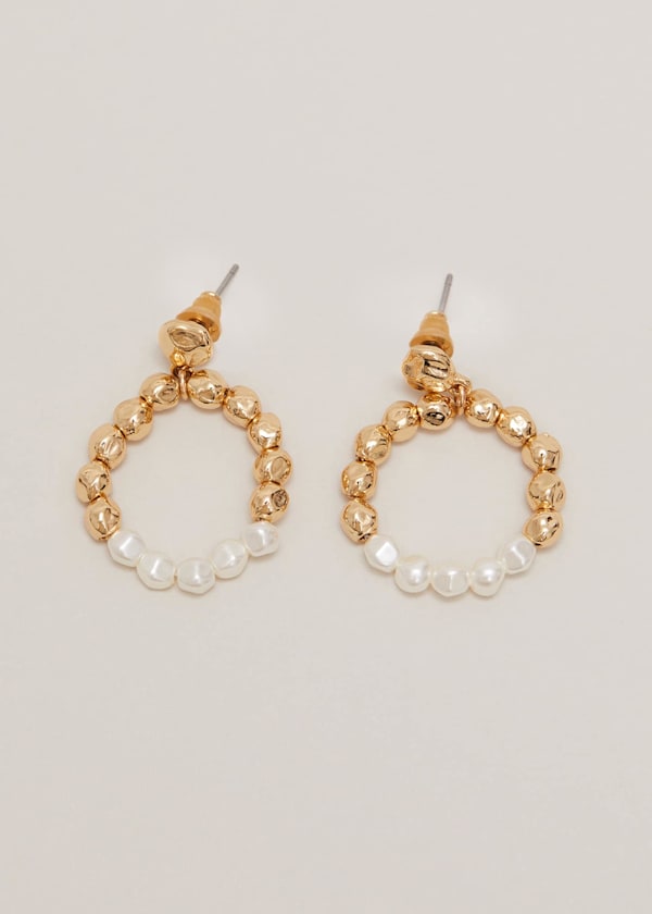 Pearl Hoops