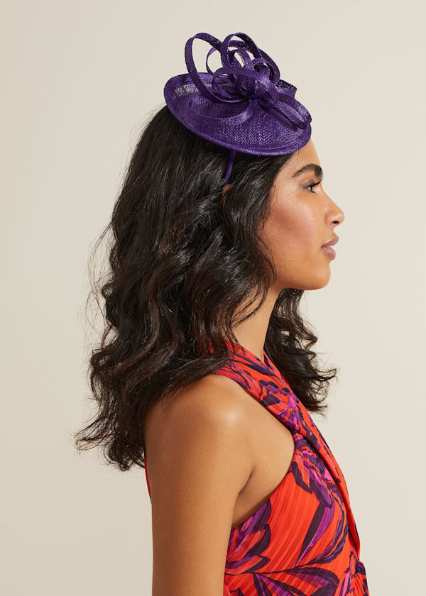 Twist Top Mini Disc Fascinator