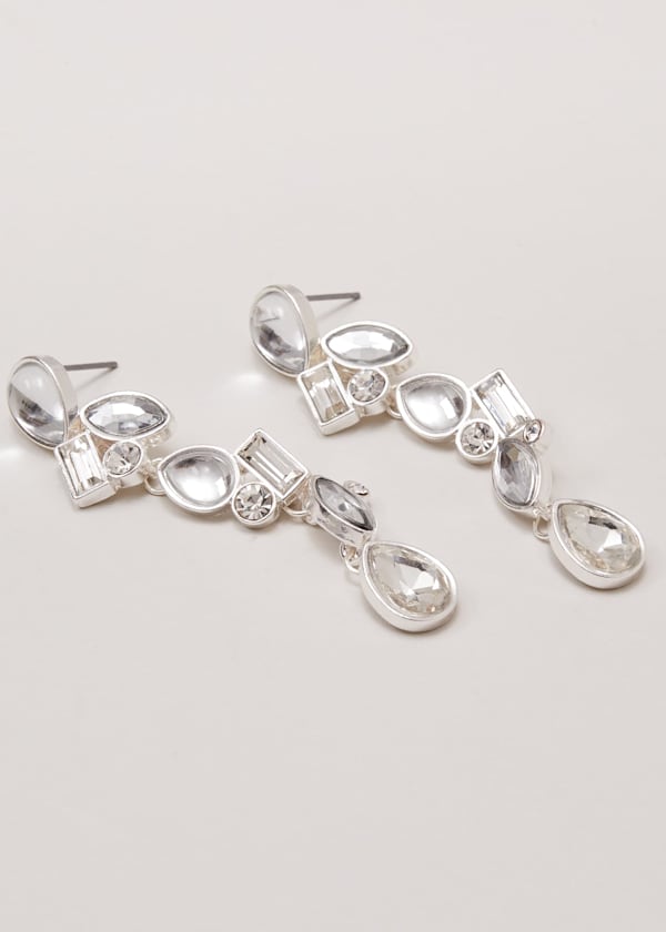 Stone Drop Earrings