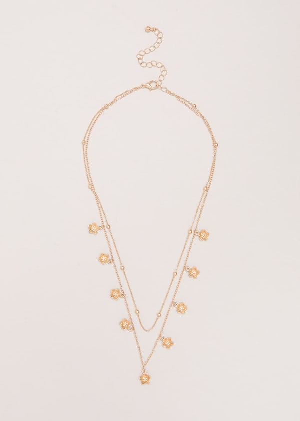 Flower Chain Necklace