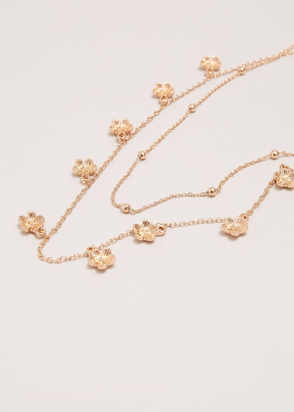 Flower Chain Necklace
