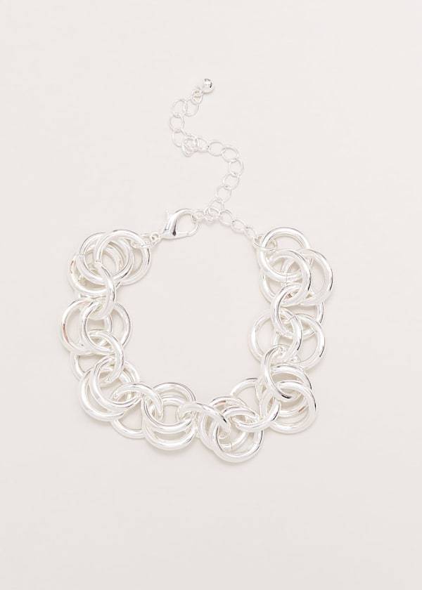 Circular Chain Link Bracelet