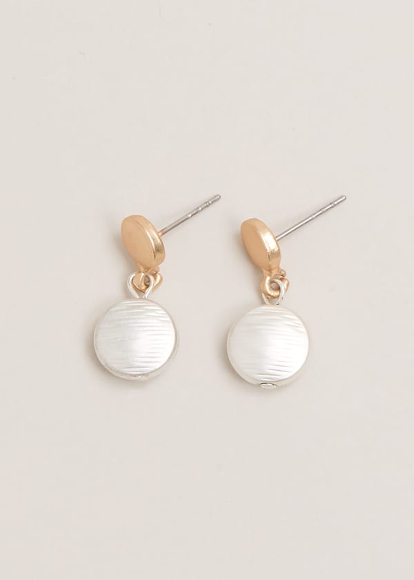 Circle Drop Earrings