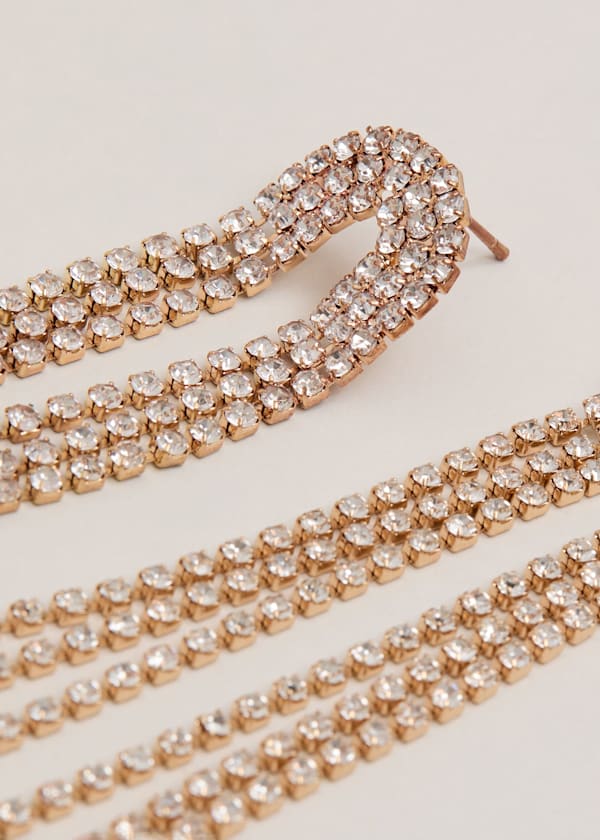 Graduated Sparkle Earring