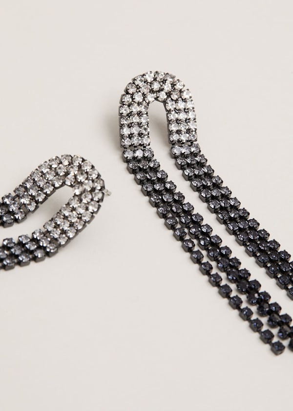 Ombre Graduated Sparkle Earring