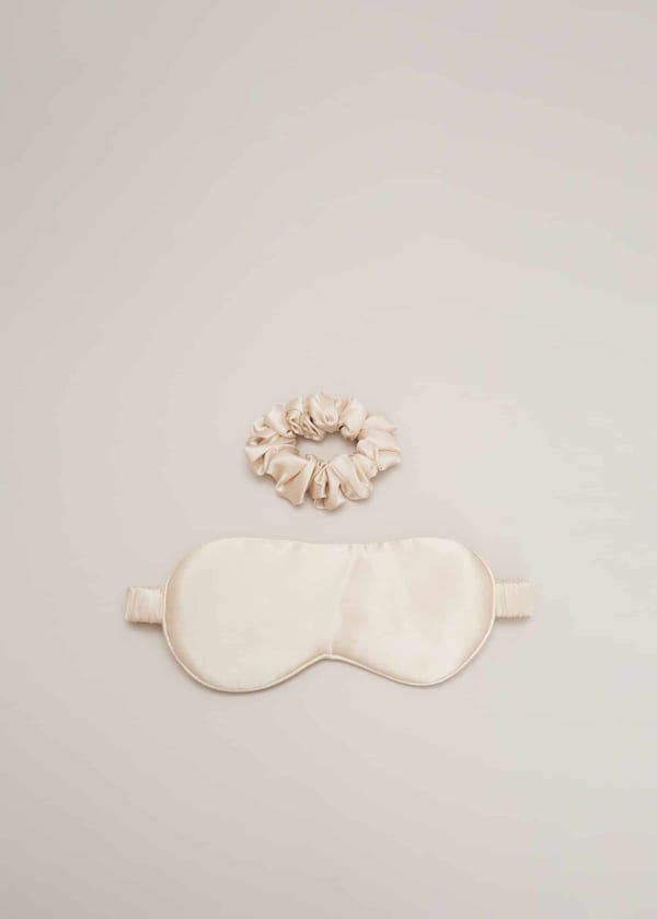 Silk Eyemask & Scrunchie Set