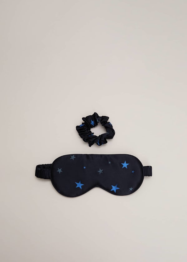 Silk Eyemask & Scrunchie Set