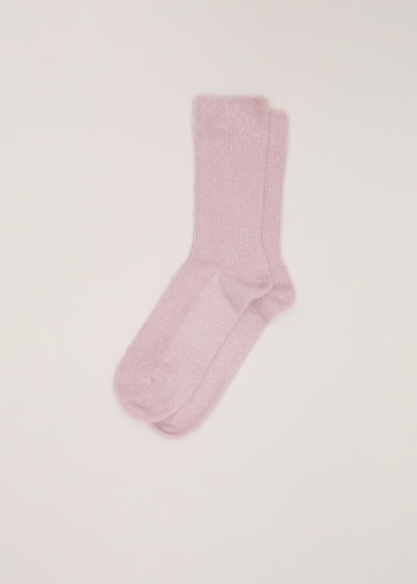 Sparkle Fluffy Socks