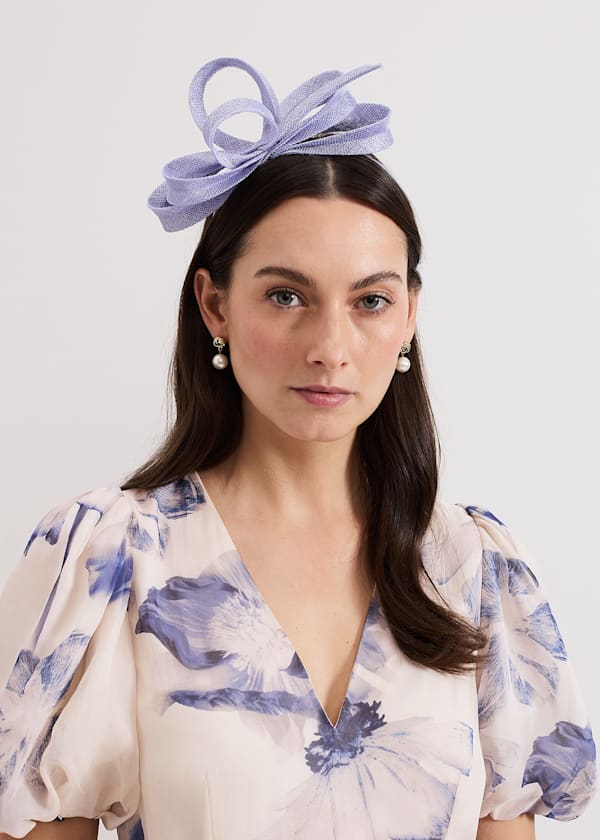 Blue Twist Headband