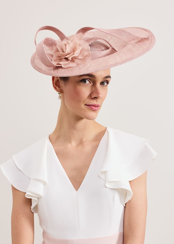 Flower Oval Fascinator