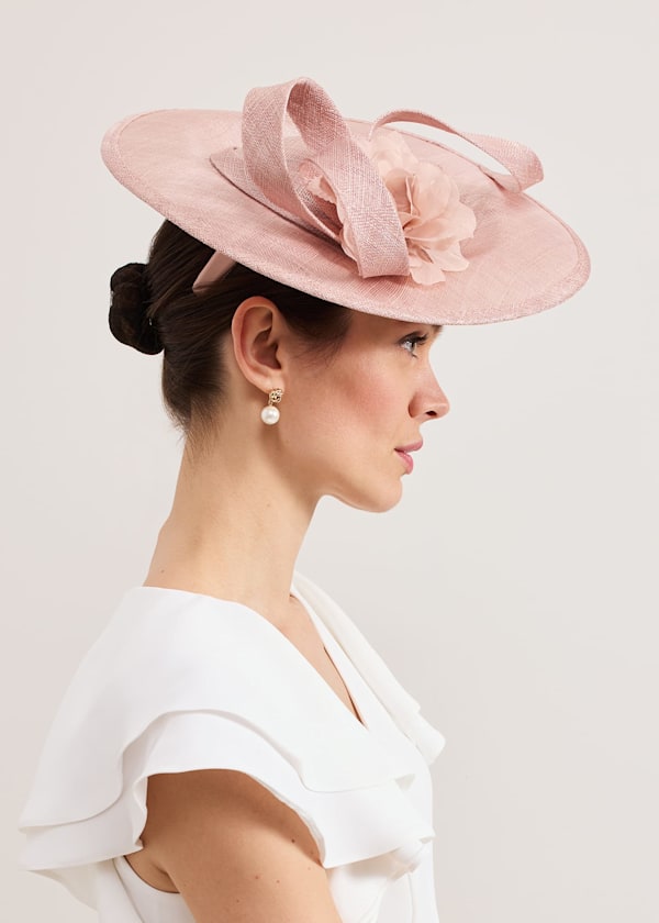 Flower Oval Fascinator
