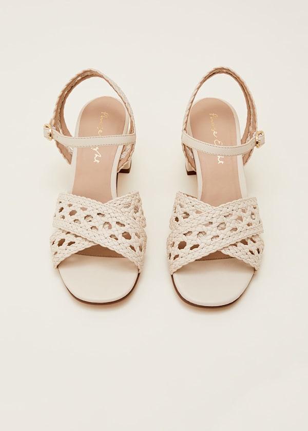 Weave Heeled Sandal