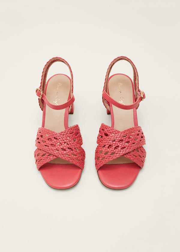 Weave Heeled Sandal