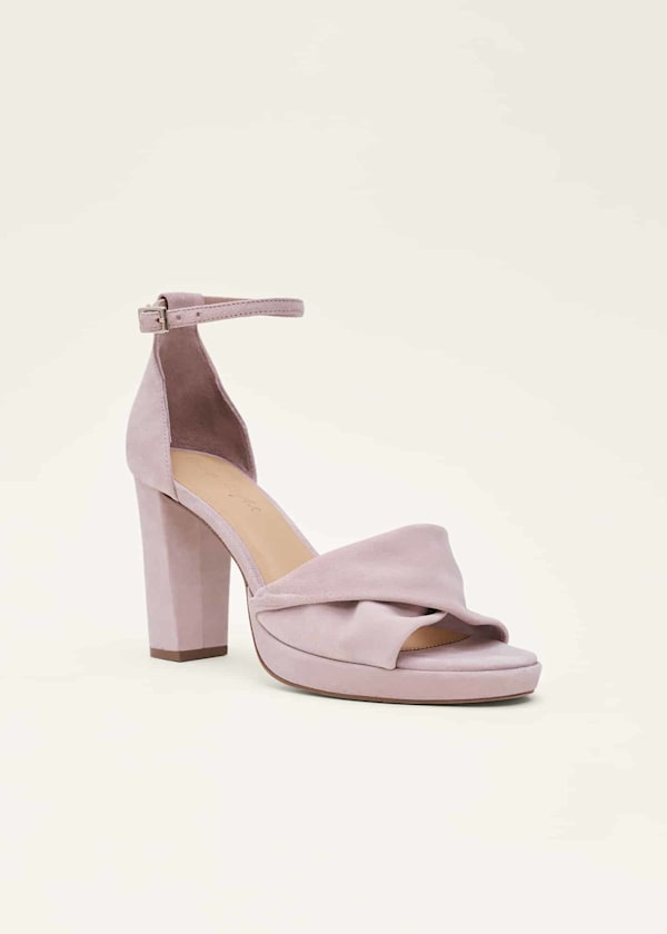 Twist Strap Platform Shoe