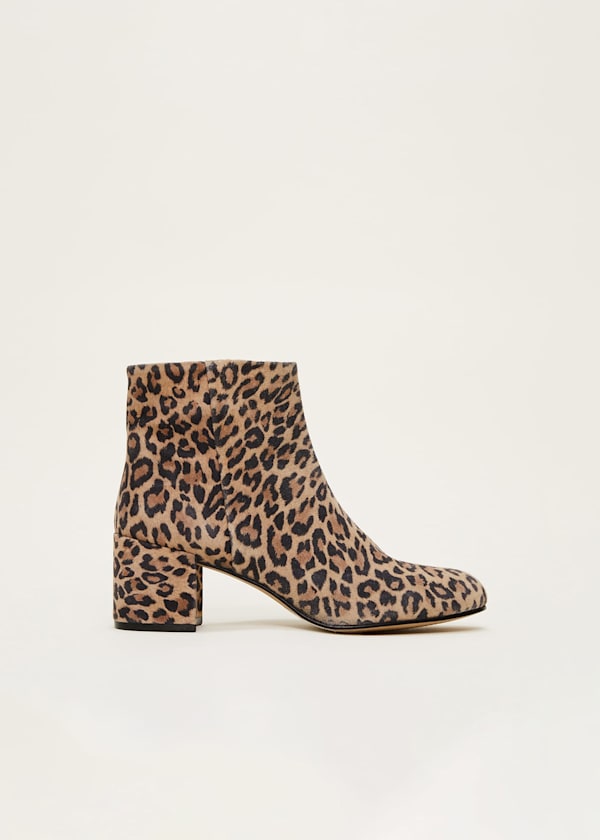 Animal Print Ankle Boot