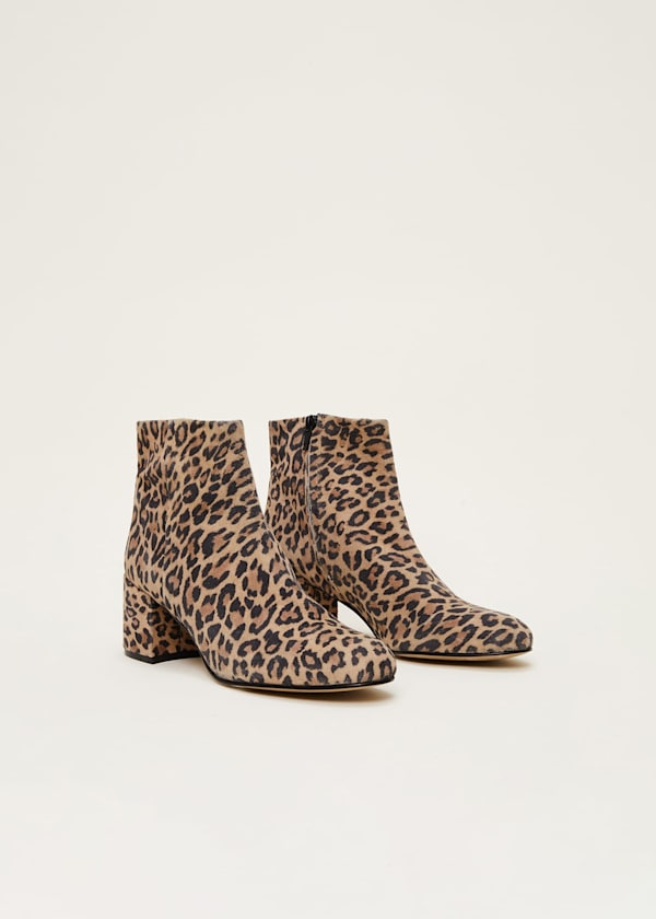 Animal Print Ankle Boot