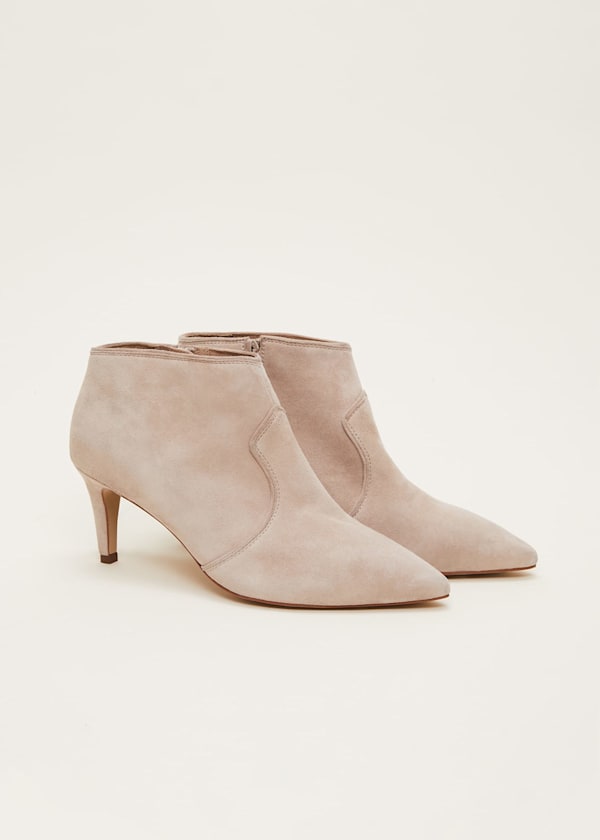 Panelled Shoe Boots