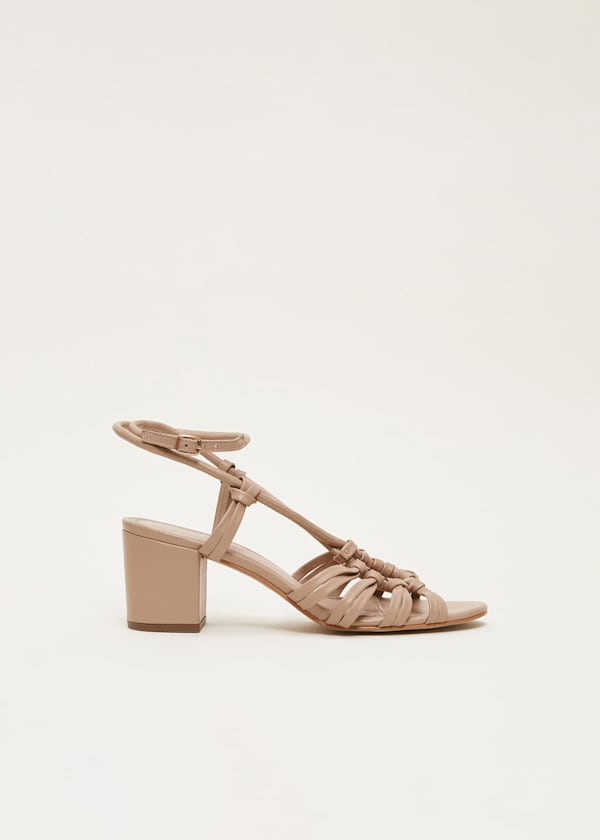 Leather Ankle Strap Sandal Shoe