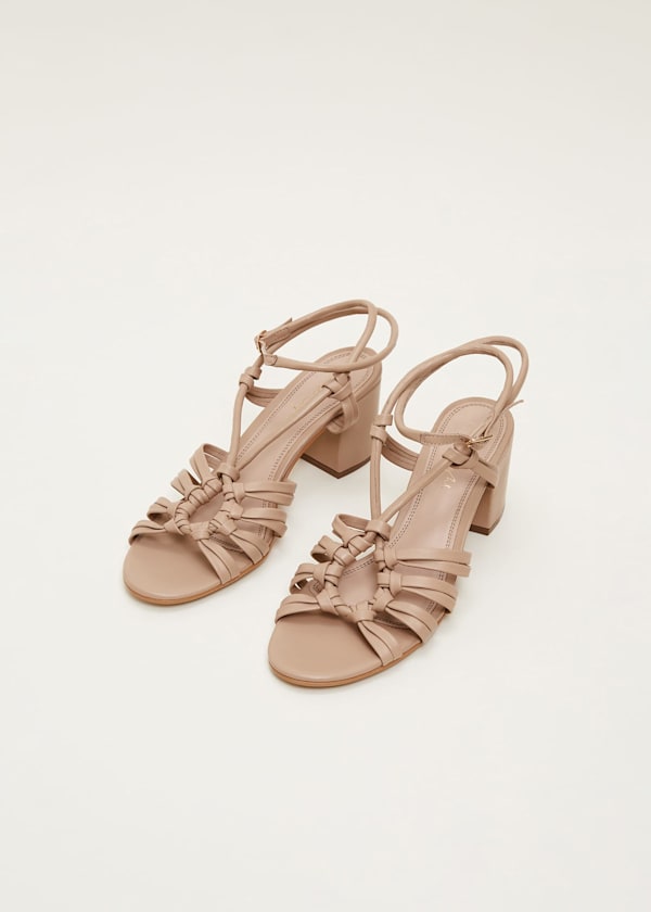 Leather Ankle Strap Sandal Shoe