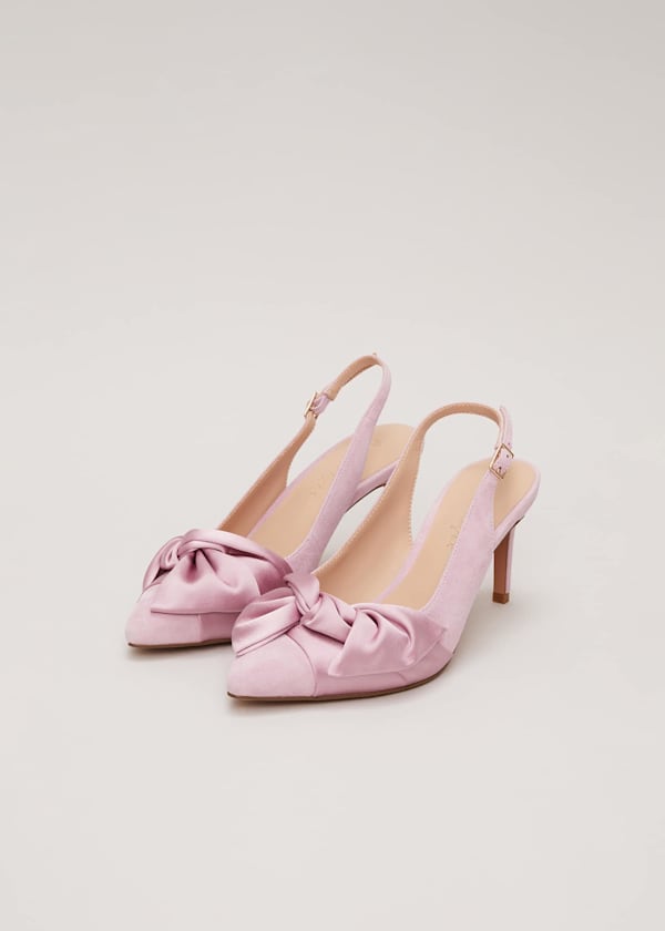 Twist Front Slingback Shoes