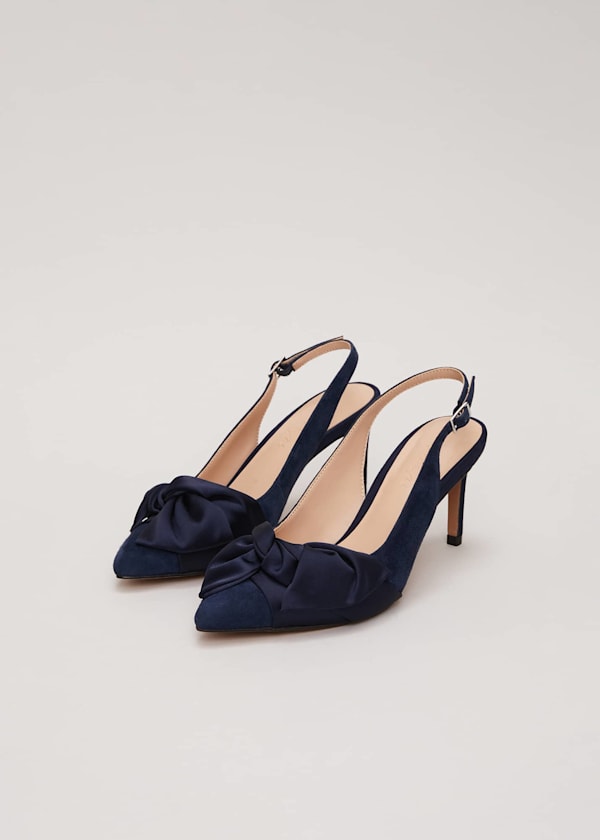 Twist Front Slingback Shoes