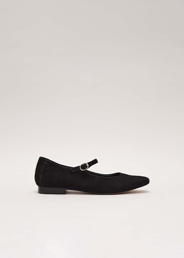 Leather Square Toe Mary Jane