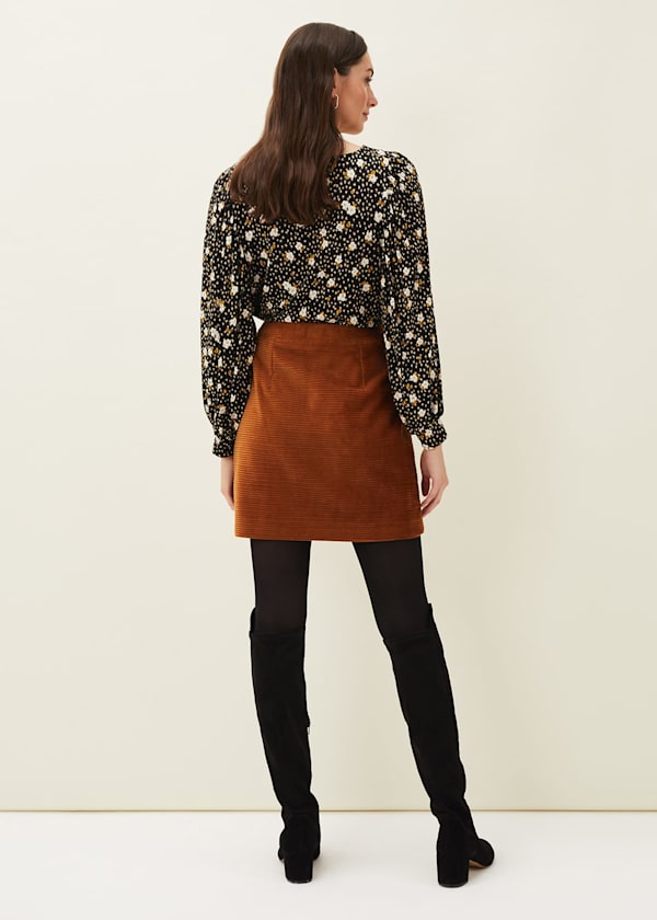 Kennedy Corduroy Mini Skirt