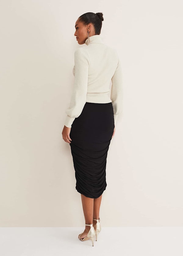 Kealey Ruched Skirt
