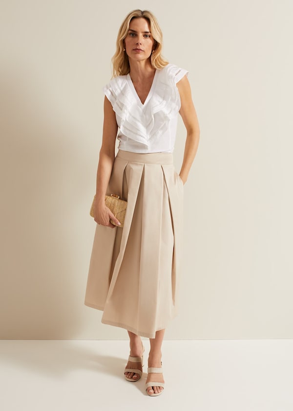 Trinity Pleated Skirt